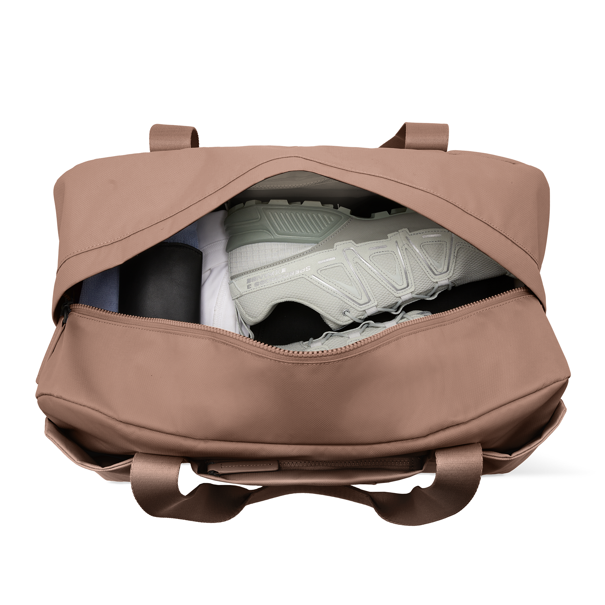 horizn-studios-shibuya-weekender-m-mocha-leichter-faltbarer-reisetasche-aus-recy image 5