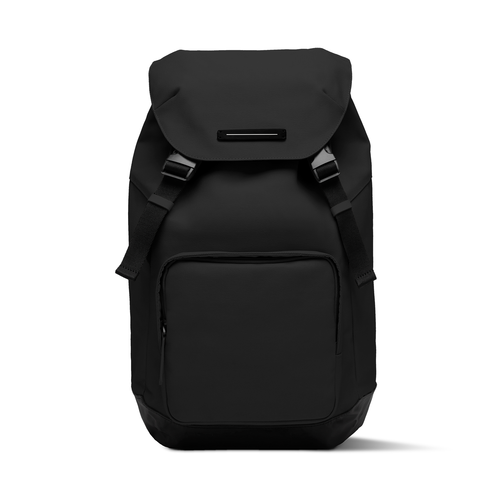 horizn-studios-sofo-backpack-city-all-black-tagesrucksack-aus-recyceltem-gewachs image 1