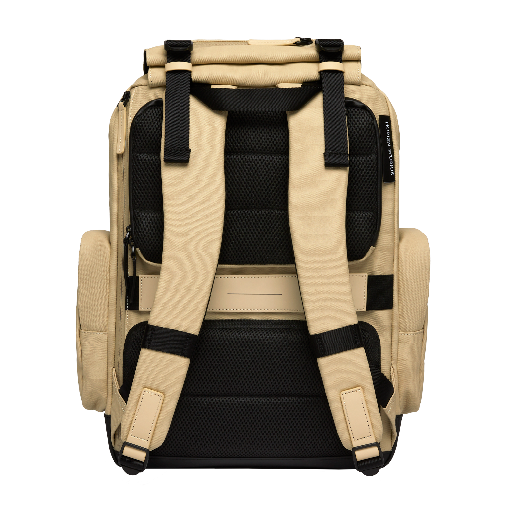 horizn-studios-sofo-backpack-commute-rucksack-sand-recyceltes-waxed-canvas image 3