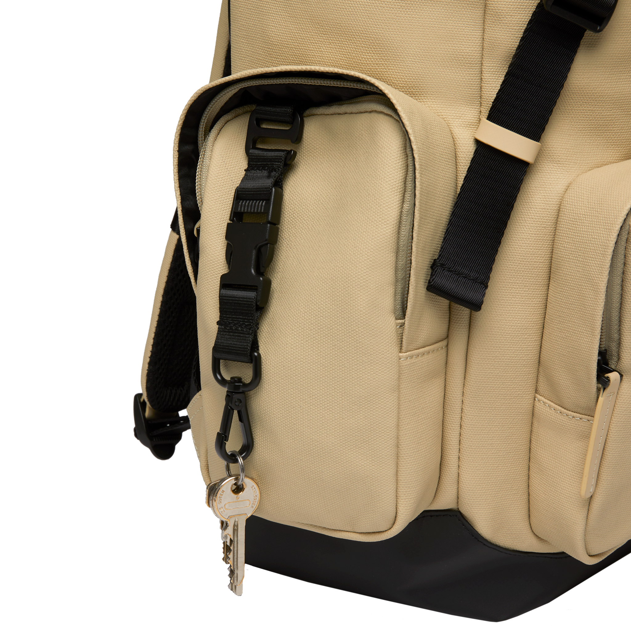 horizn-studios-sofo-backpack-commute-rucksack-sand-recyceltes-waxed-canvas image 8
