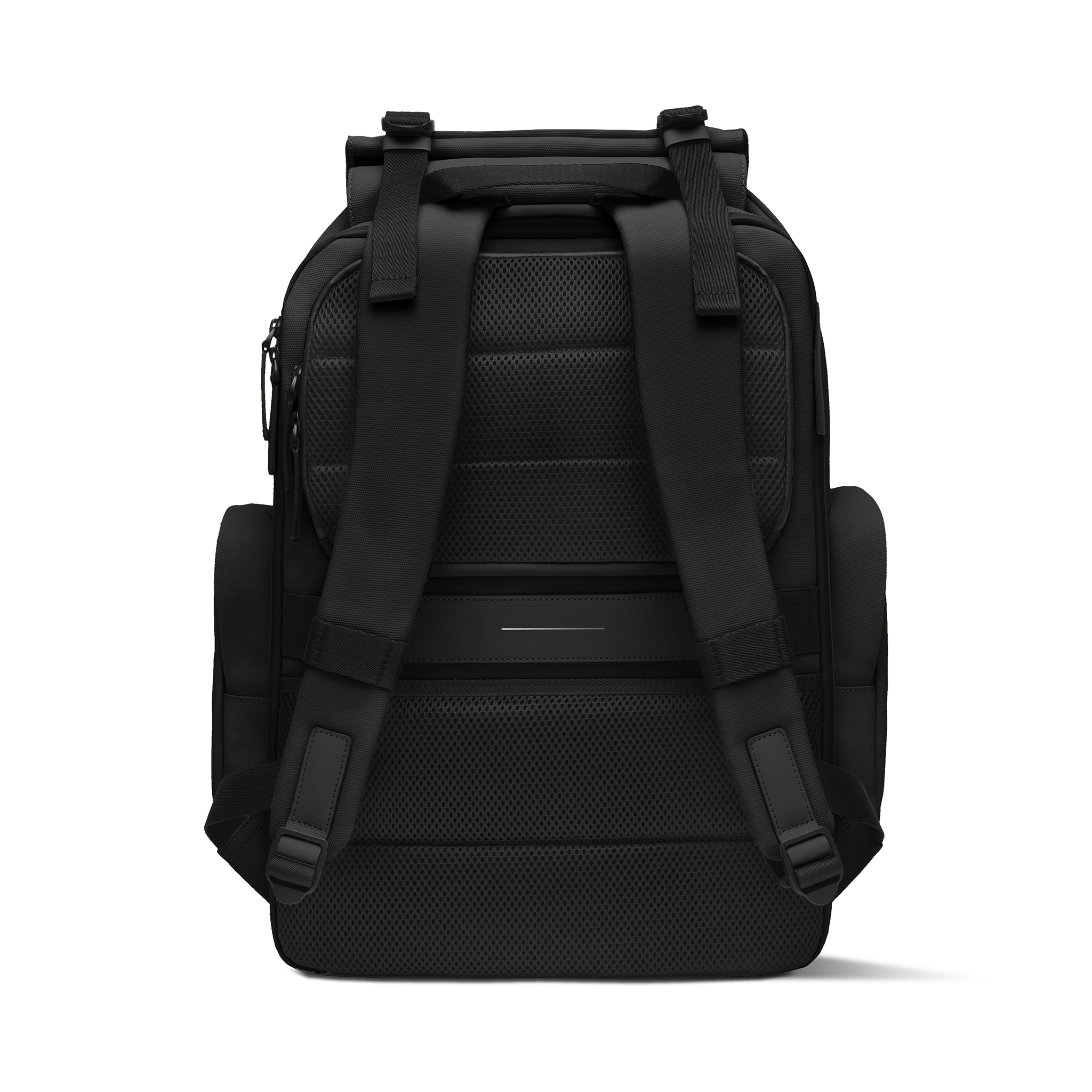 horizn-studios-sofo-backpack-travel-all-black-gewachstes-canvas image 3