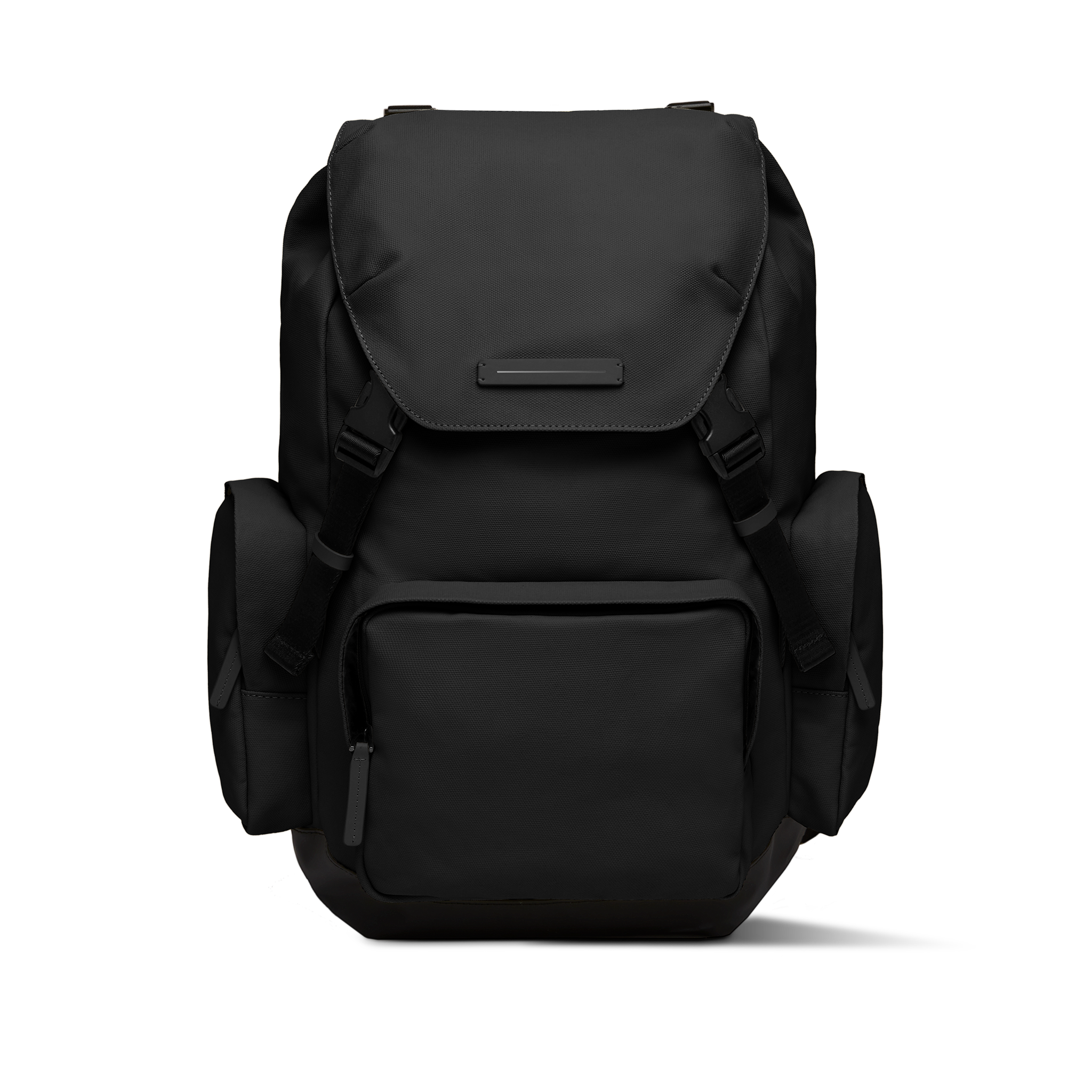 horizn-studios-sofo-backpack-travel-all-black-gewachstes-canvas image 1