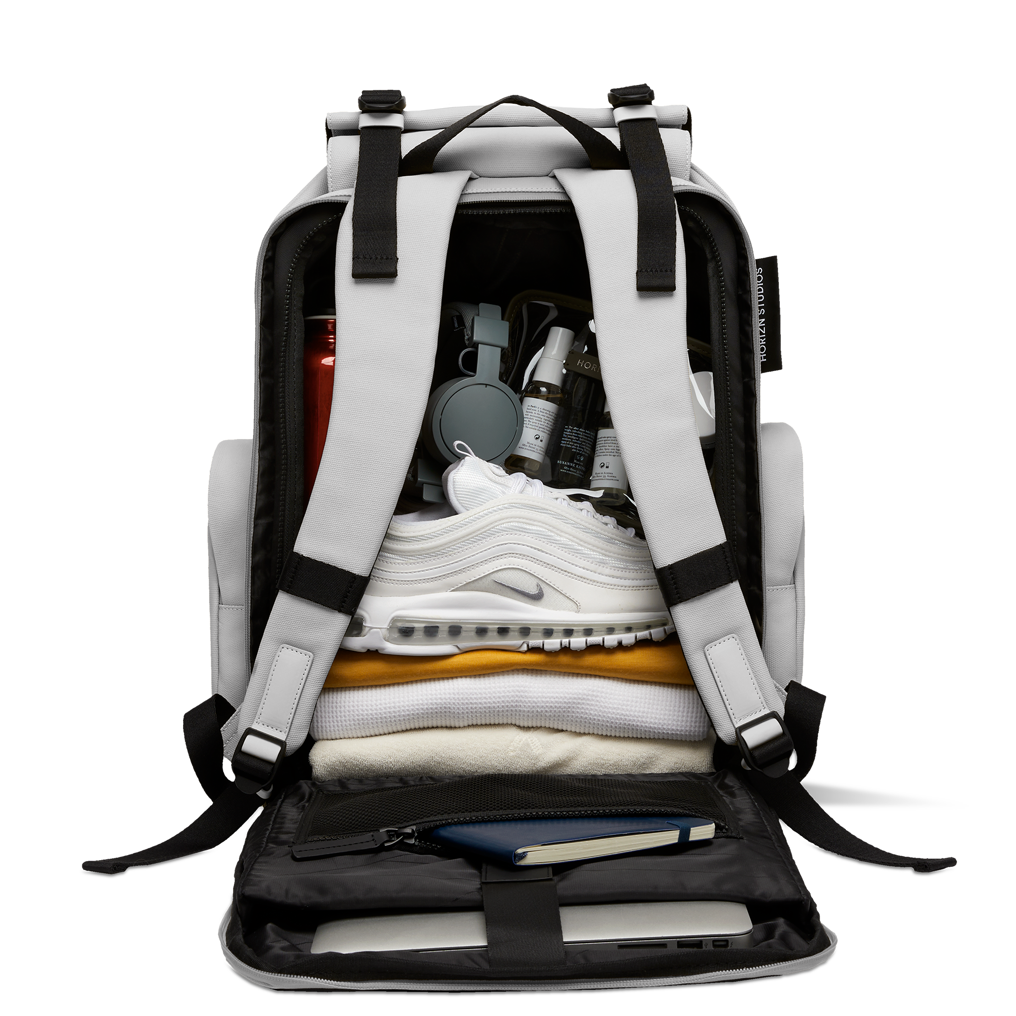 horizn-studios-sofo-backpack-travel-light-quartz-grey-reisetaschen-rucksack-aus- image 5