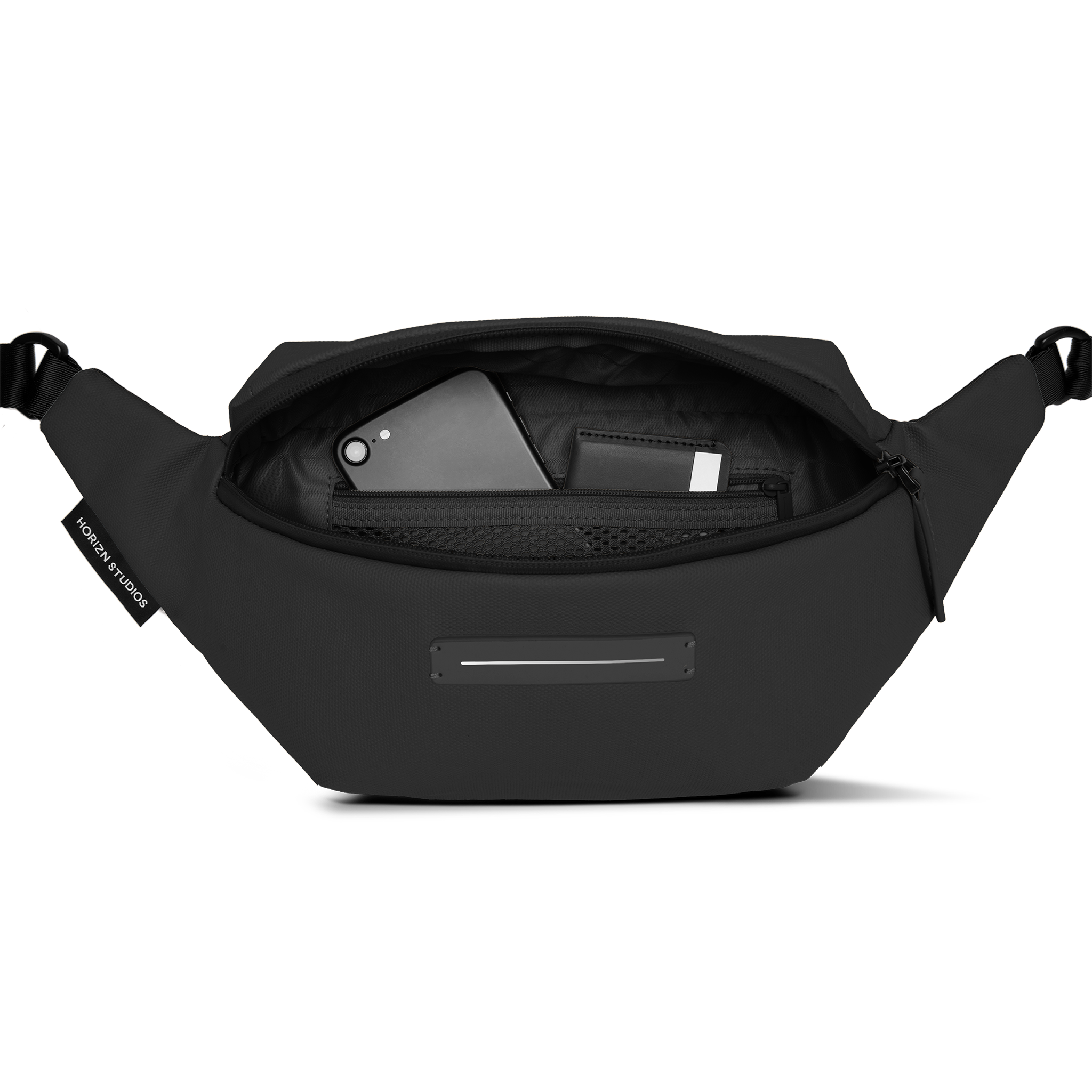 horizn-studios-sofo-cross-body-bag-umh-ngetasche-all-black-recyceltes-waxed-canv image 3