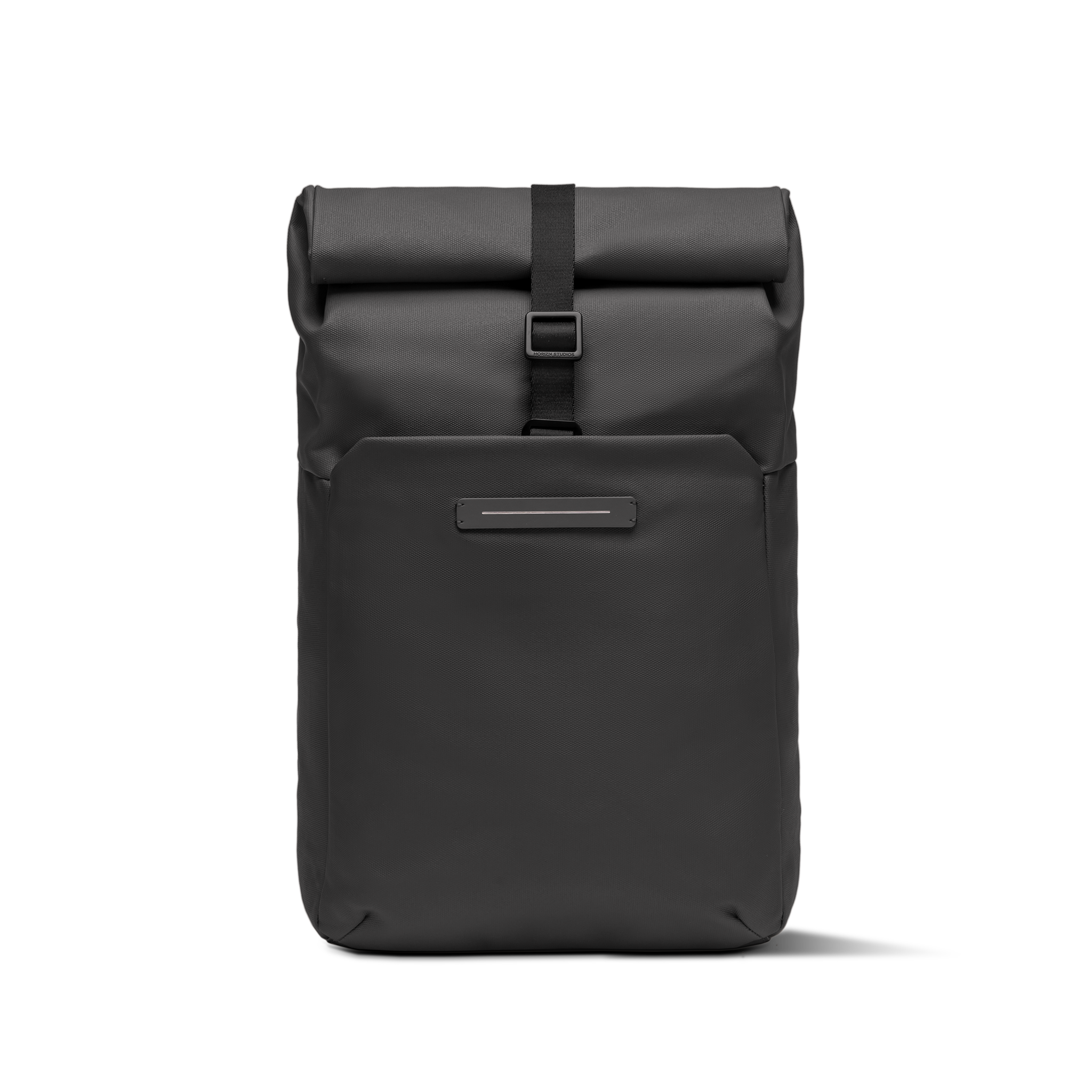 horizn-studios-sofo-rolltop-backpack-x-all-black-rolltop-rucksack-aus-gewachstem image 1