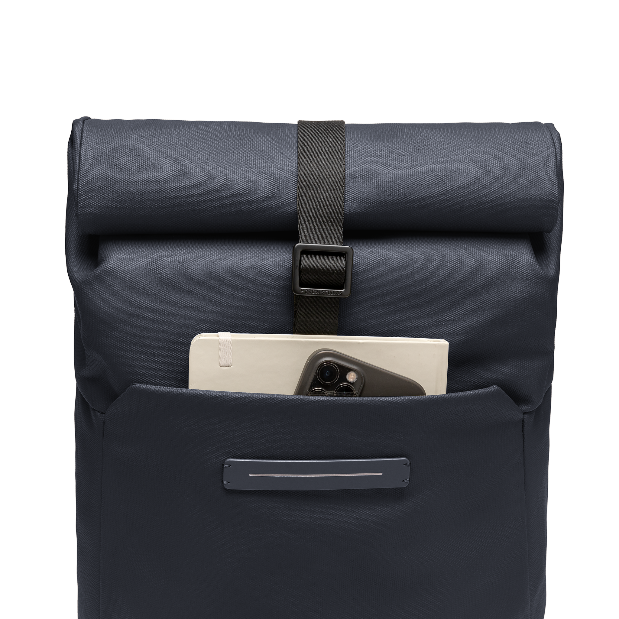 horizn-studios-sofo-rolltop-backpack-x-night-blue-gewachster-canvas-wachstuch-ta image 4