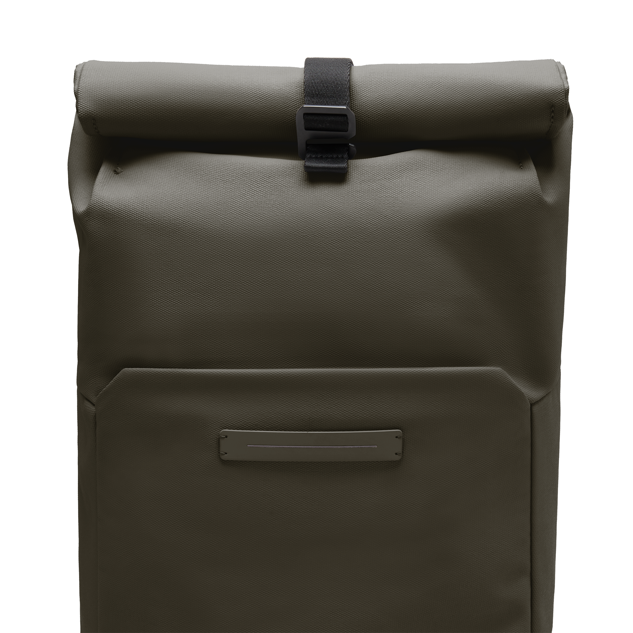 horizn-studios-sofo-rolltop-backpack-x-rucksack-dark-olive-gewachste-baumwolle image 6