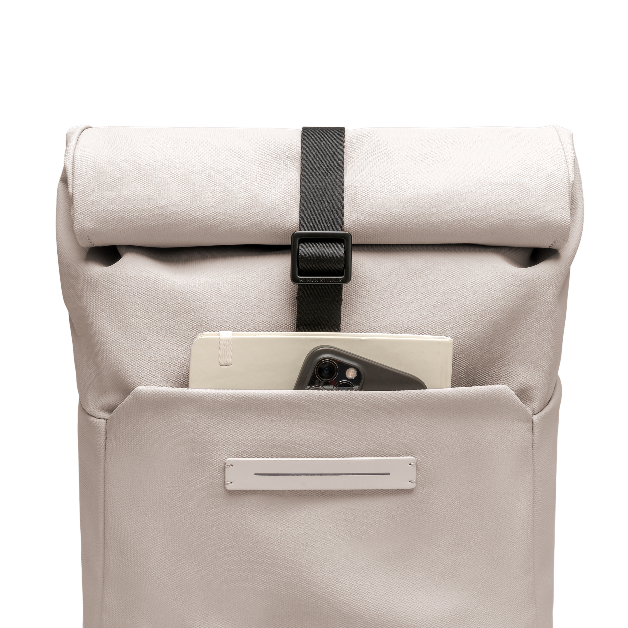 horizn-studios-sofo-rolltop-backpack-x-in-sand-grey-rucksack-aus-gewachstem-canv image 4