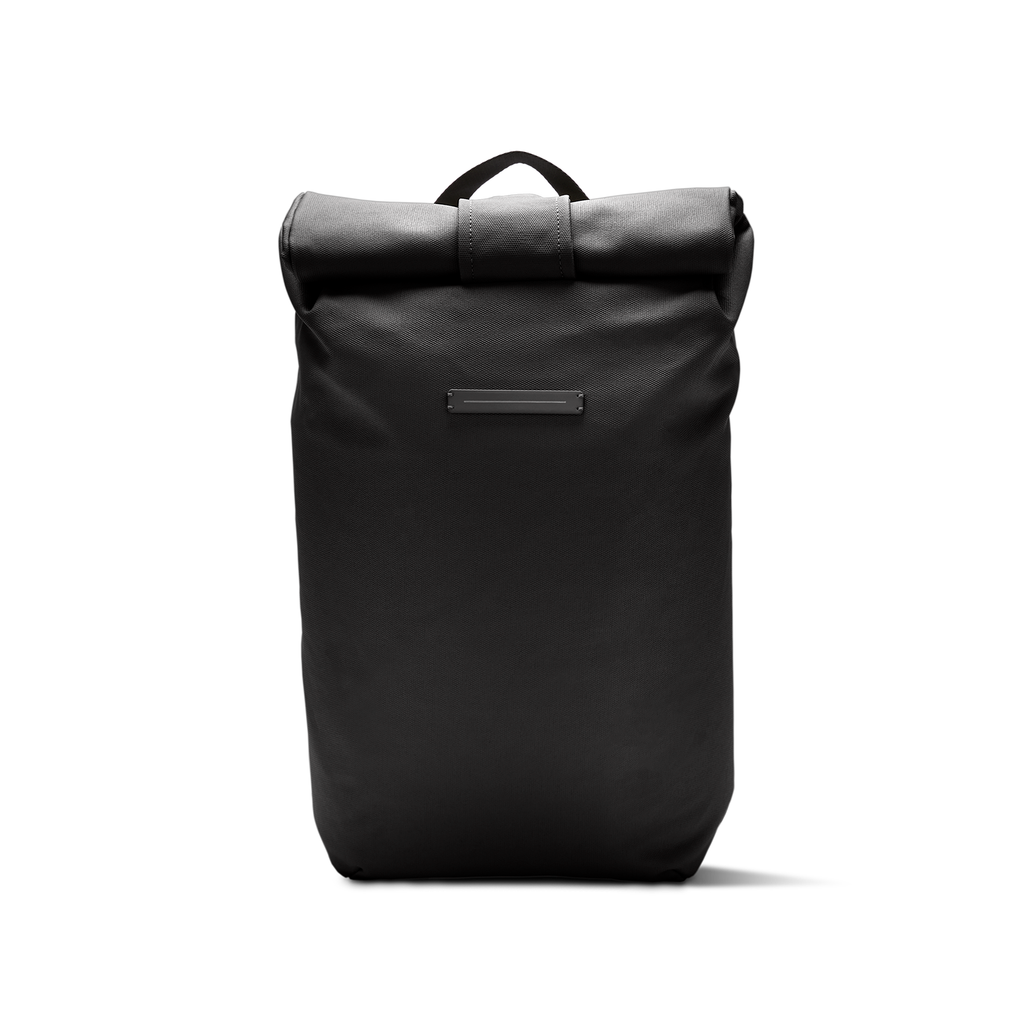 horizn-studios-sofo-rolltop-backpack-all-black-recycelter-wasserabweisender-cott image 1