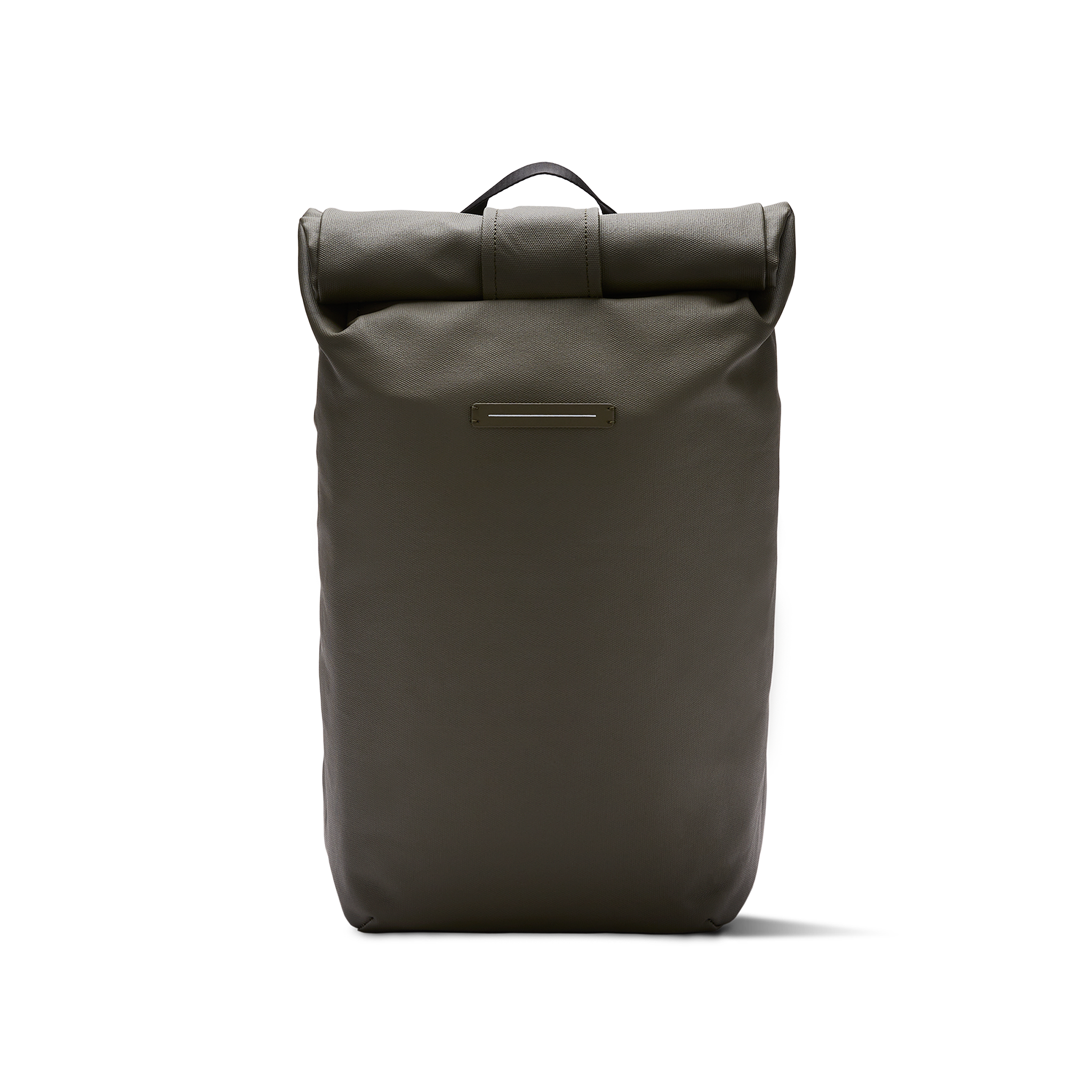 horizn-studios-sofo-rolltop-backpack-dark-olive-wachsender-rucksack-aus-gewachst image 1