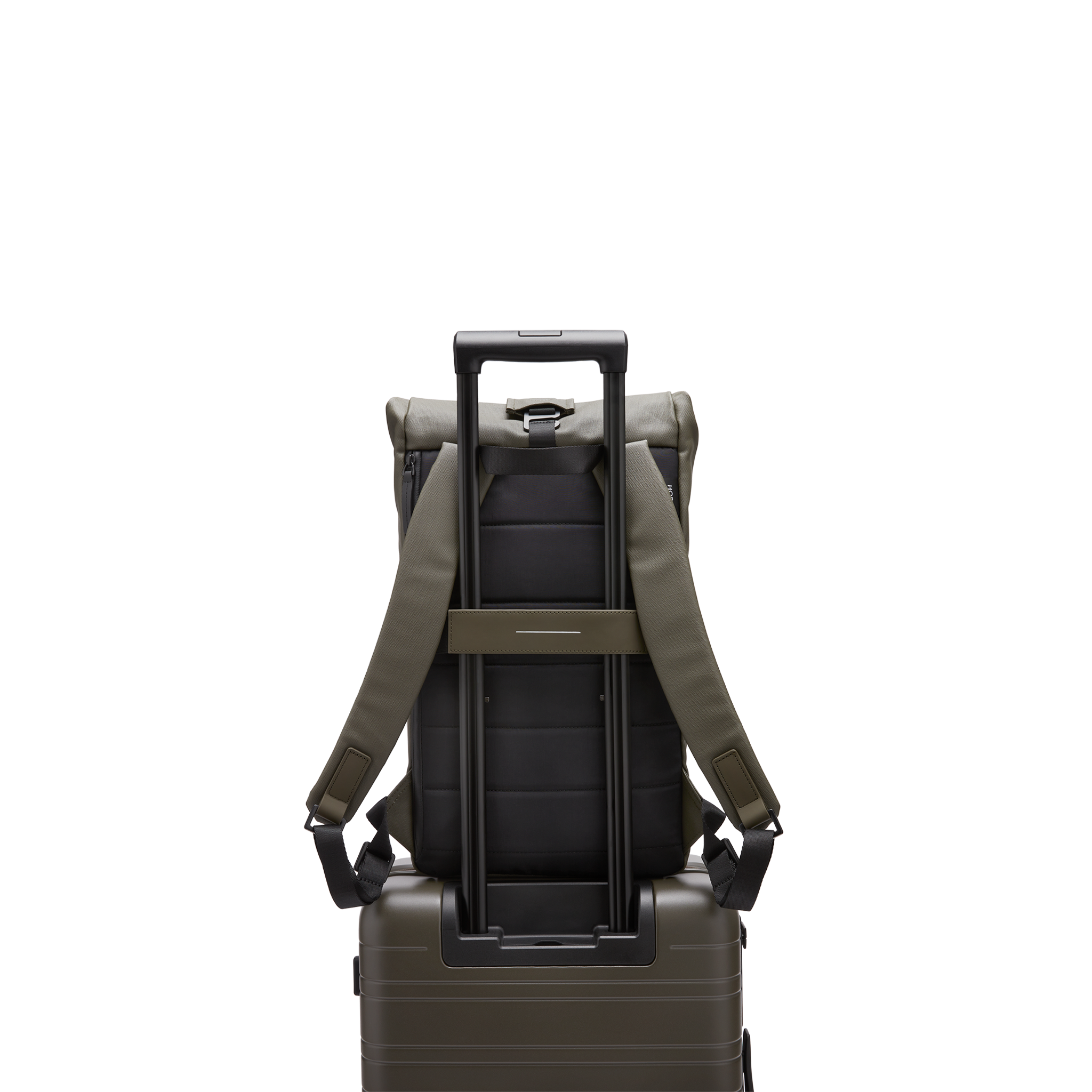 horizn-studios-sofo-rolltop-backpack-dark-olive-wachsender-rucksack-aus-gewachst image 8