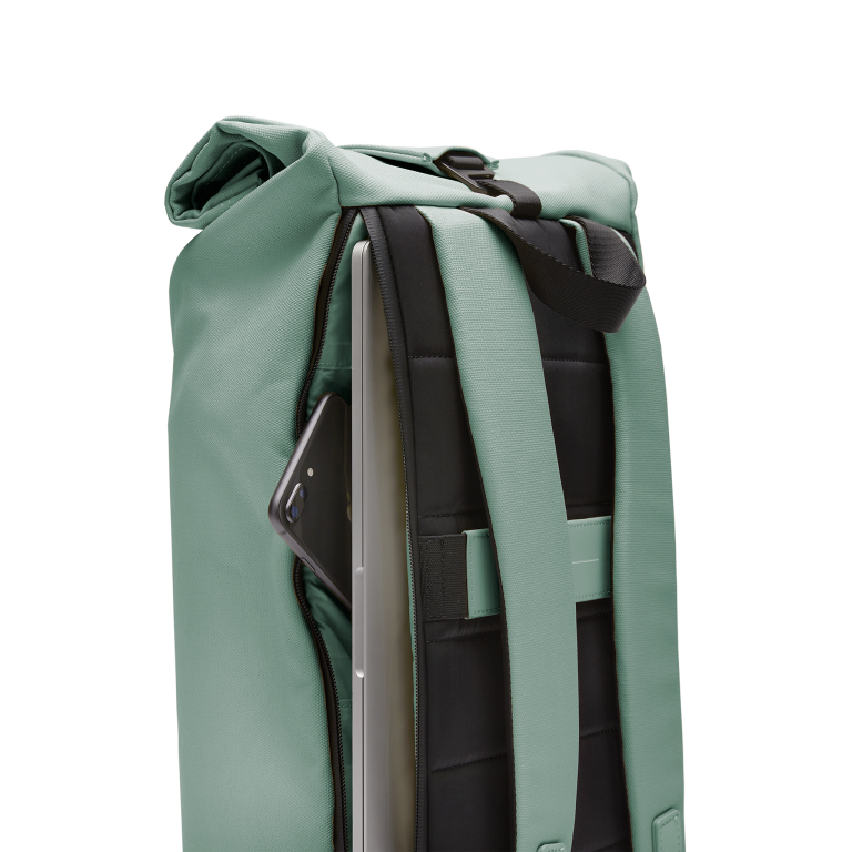 horizn-studios-sofo-rolltop-backpack-marine-green-recyceltes-cotton-canvas image 4