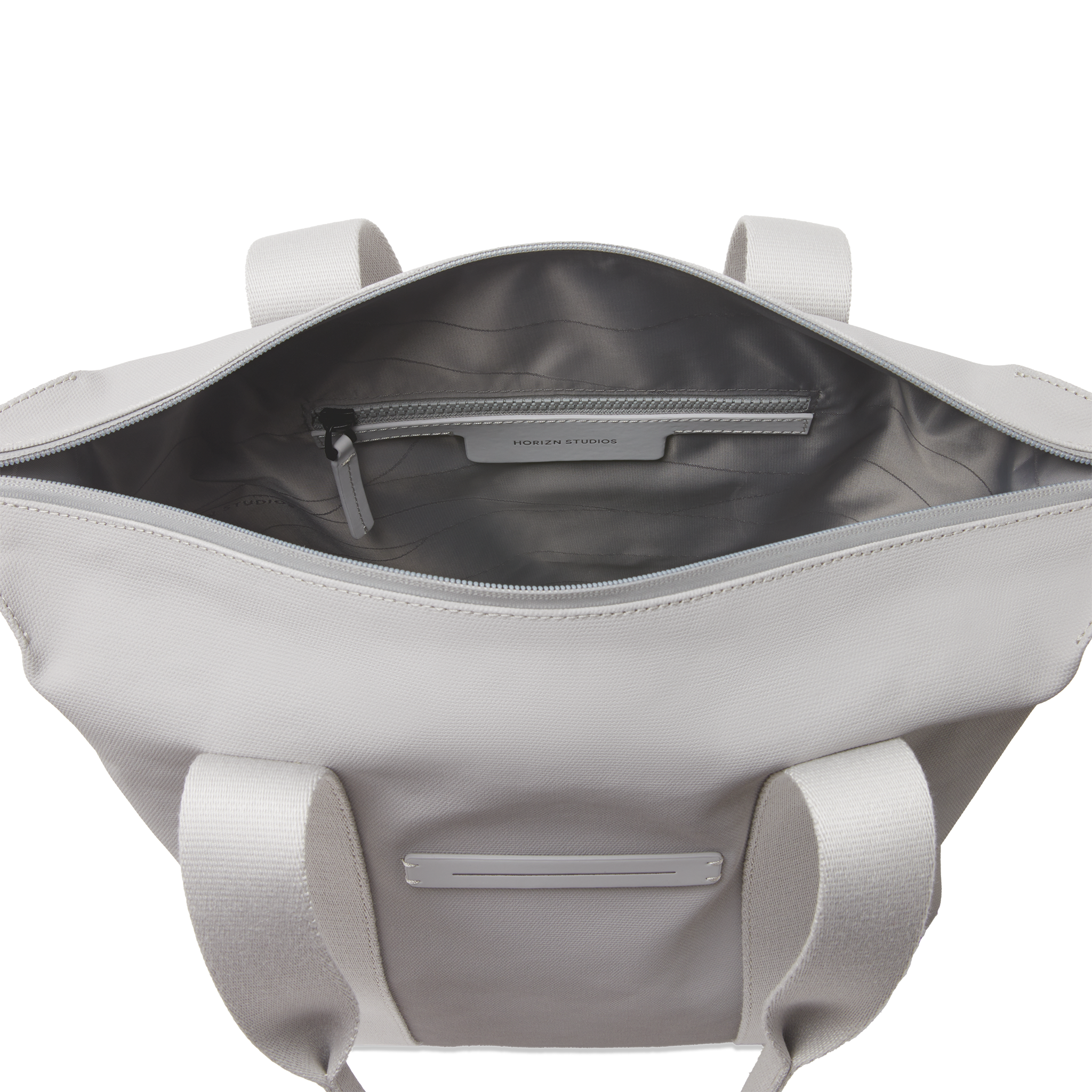 horizn-studios-sofo-vertical-tote-schultertasche-light-quartz-grey-gewachste-can image 6