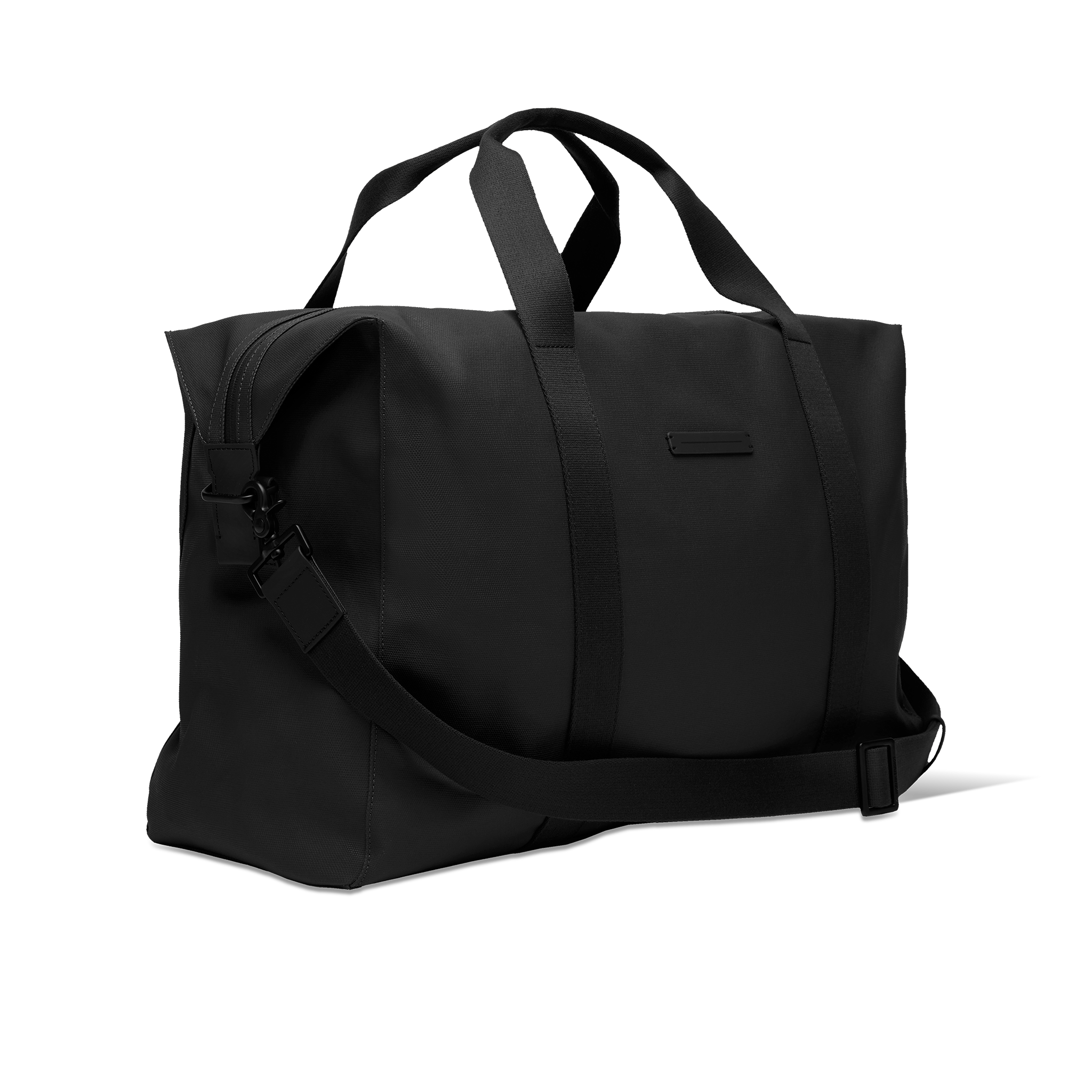 horizn-studios-sofo-weekender-l-schwarz-reisetasche-aus-recycelter-wasserdichter image 2