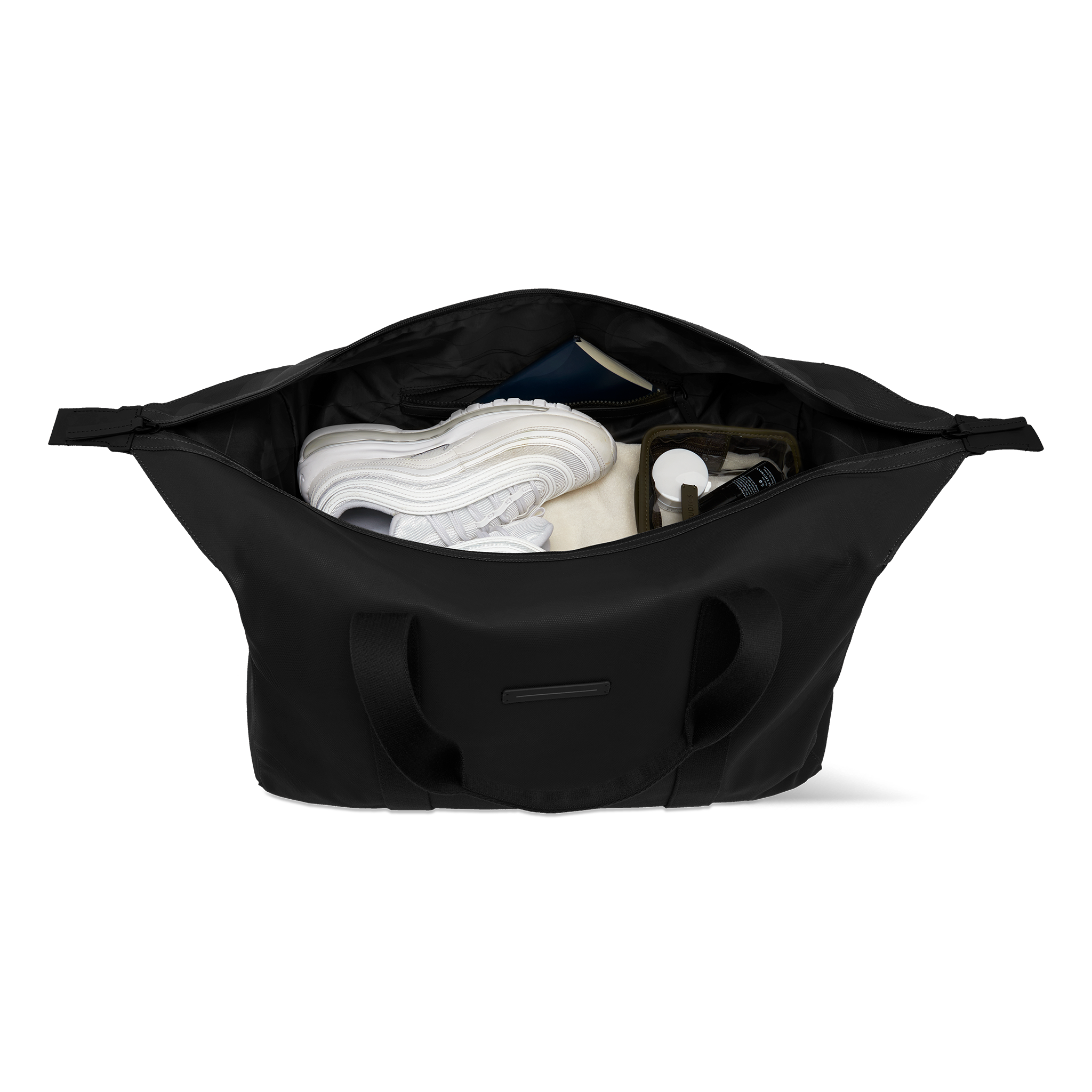 horizn-studios-sofo-weekender-l-schwarz-reisetasche-aus-recycelter-wasserdichter image 3