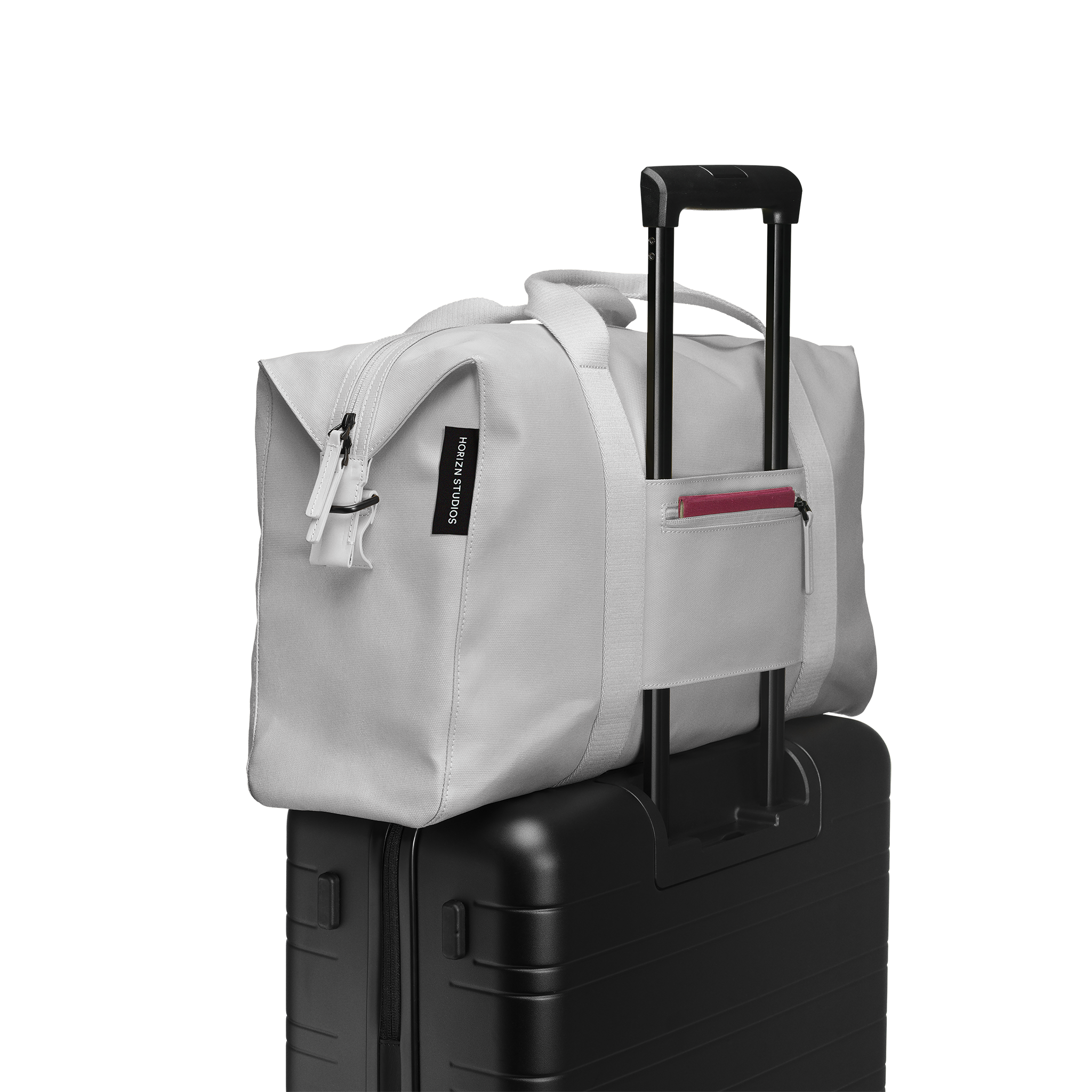 horizn-studios-sofo-weekender-m-light-quartz-grey-reisetasche-aus-recyceltem-wac image 6