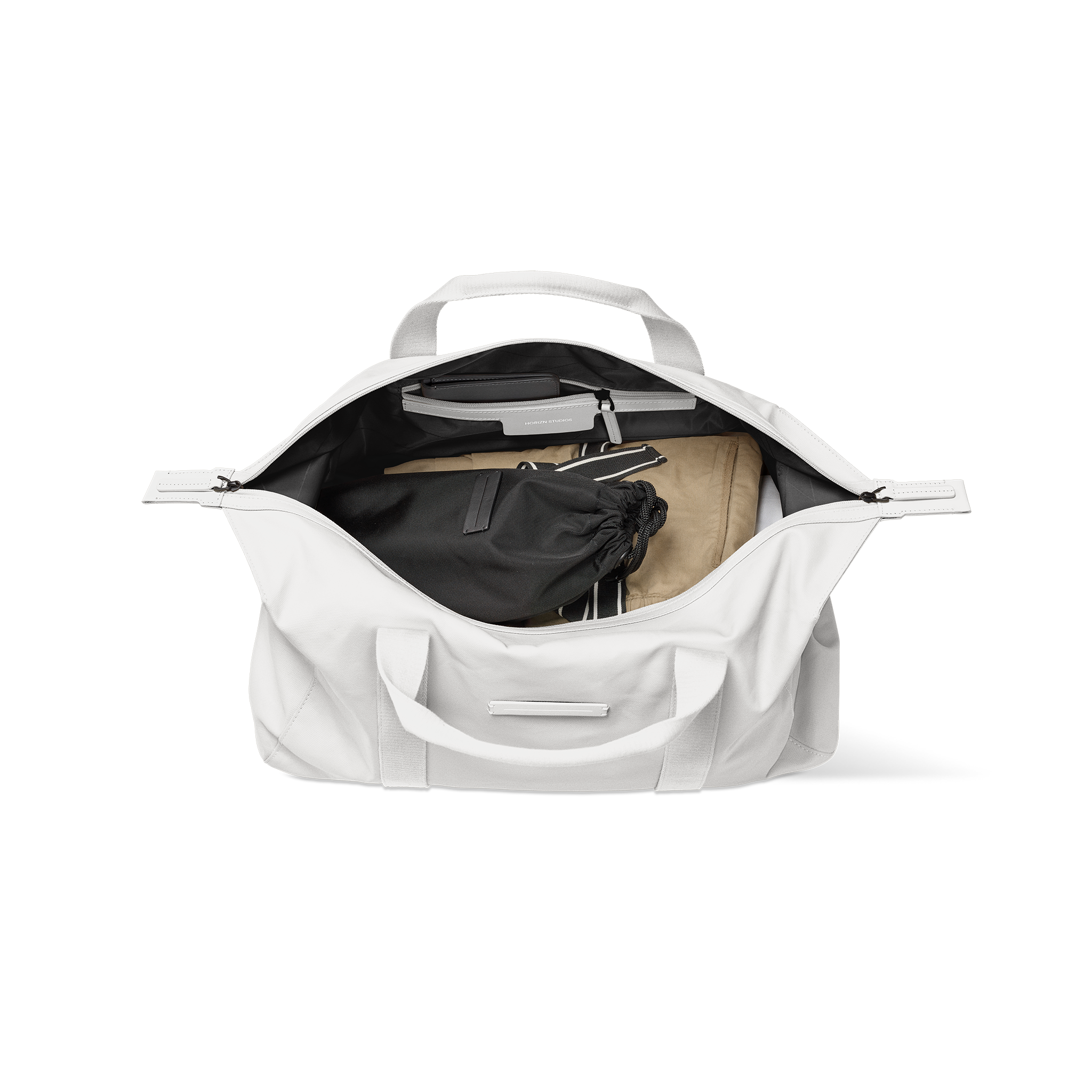 horizn-studios-sofo-weekender-m-all-white-reisetasche-aus-recyceltem-wasserabdic image 3