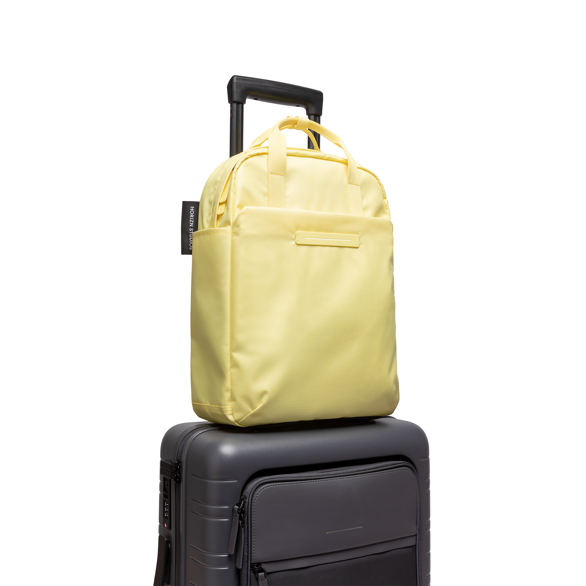 horizn-studios-shibuya-totepack-m-lemon-rpet-ripstop-tagesrucksack-tragetasche image 6