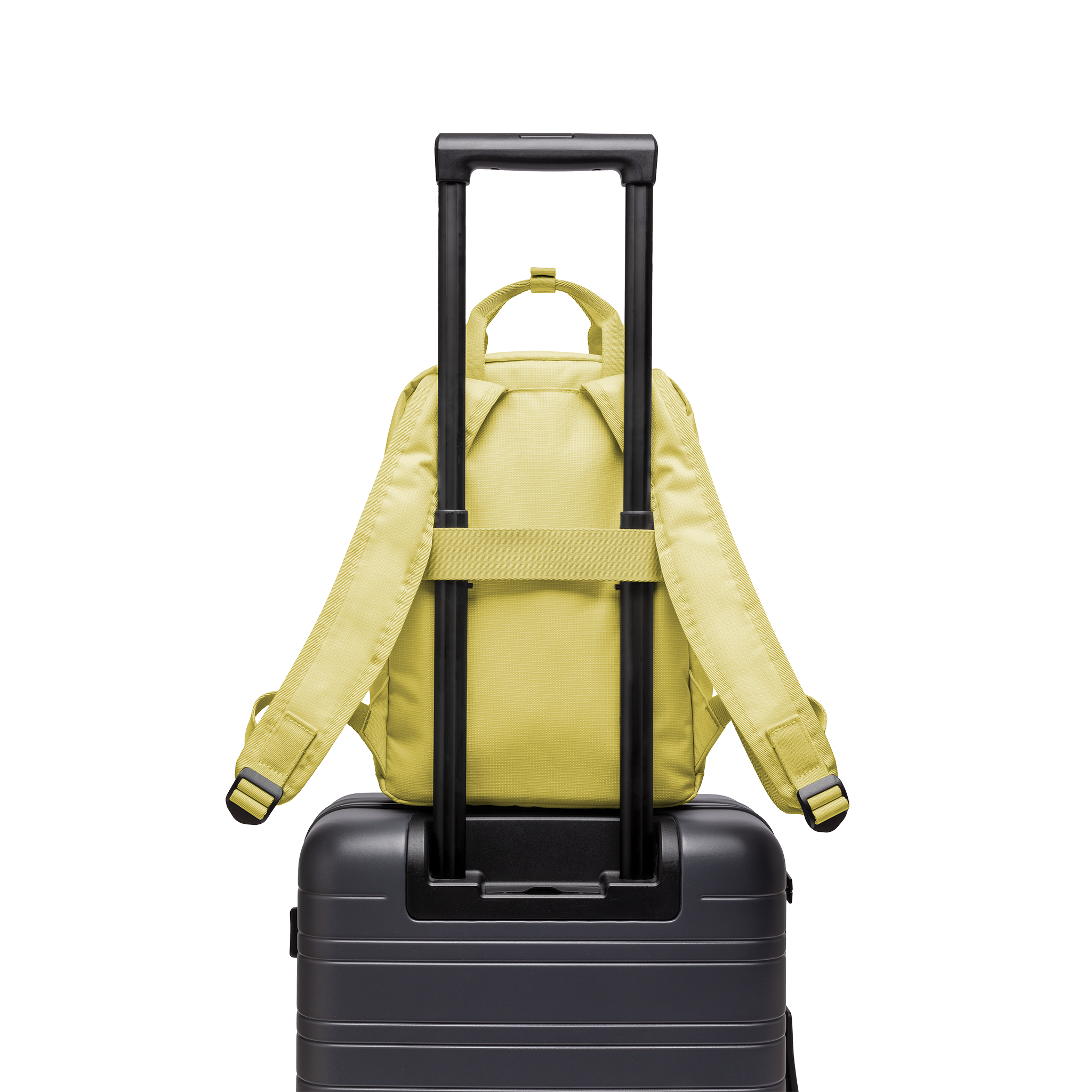 horizn-studios-shibuya-totepack-s-2-in-1-tote-rucksack-aus-rpet-ripstop-in-lemon image 7