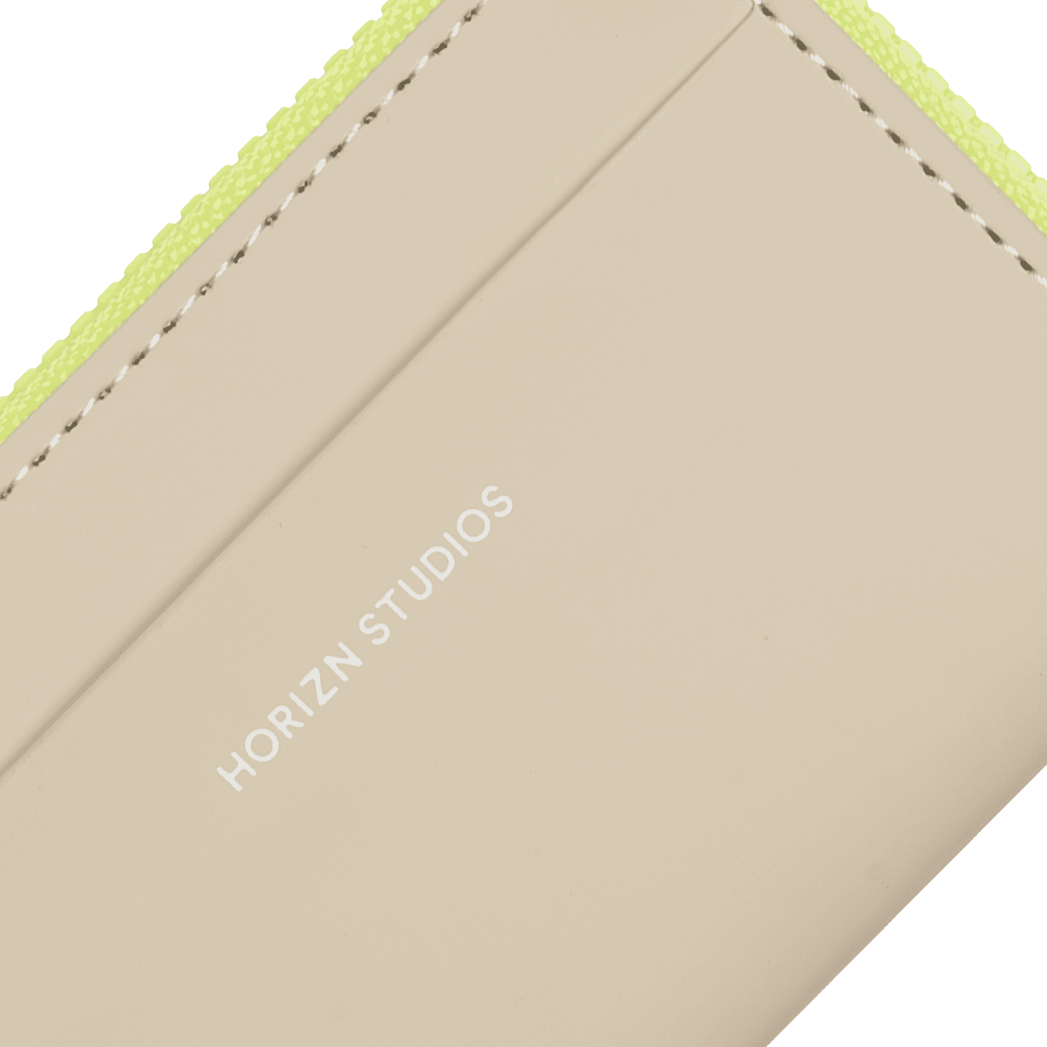 horizn-studios-wallet-sand-neon-yellow-vegane-minimalistische-brieftasche-aus-hi image 3